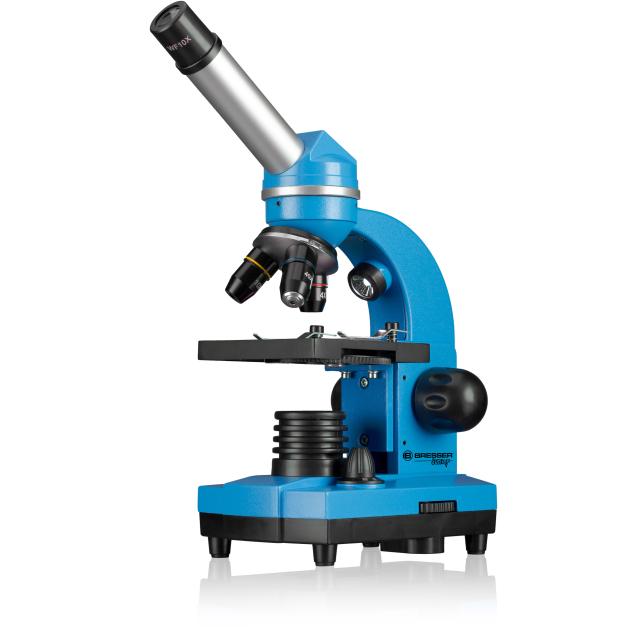 BRESSER JUNIOR Biolux SEL Studenten Microscoop (blauw)