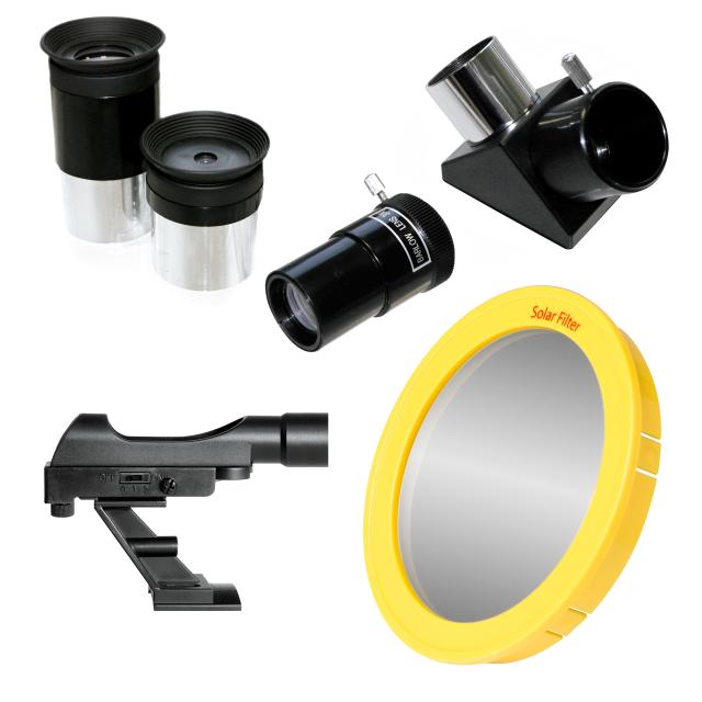 BRESSER Arcturus 60/700 AZ carbon design -Lens telescoop met smart-telefoon camera adapter
