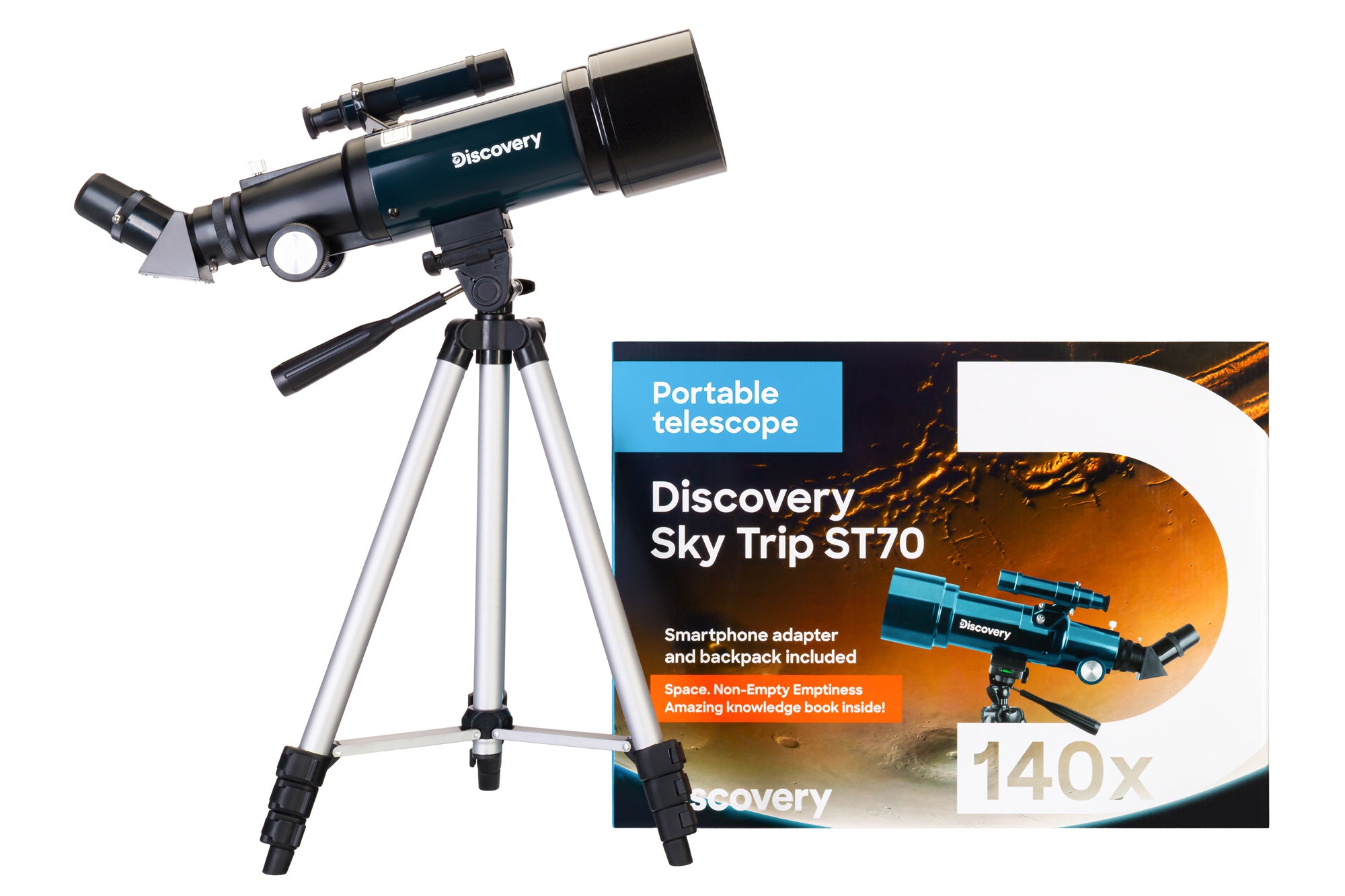 Levenhuk Discovery Sky Trip ST70 Telescoop met boek
