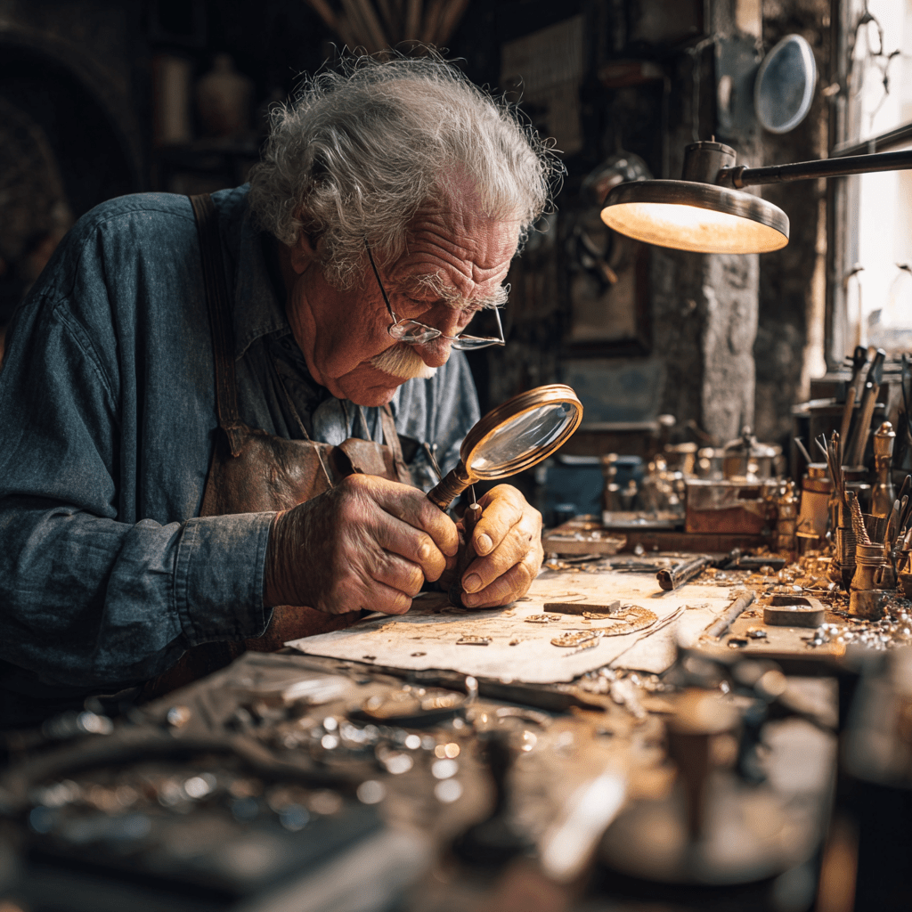 vergrootglas en details