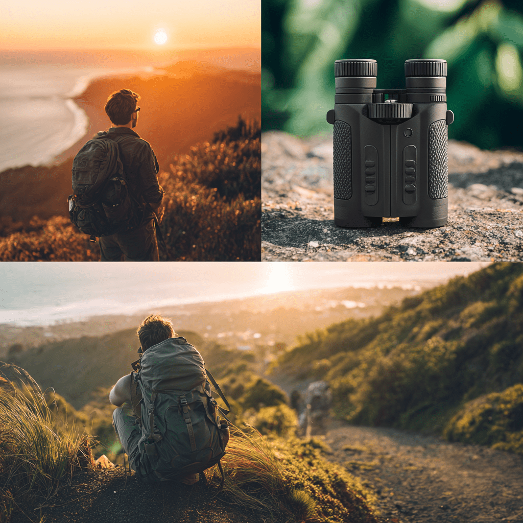 reisverrekijker in de natuur