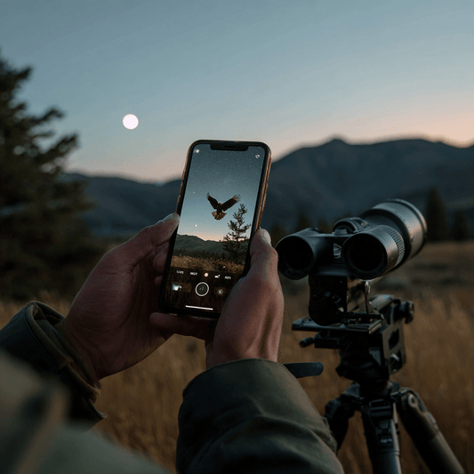 smartphone adapter, vogelfotografie, digiscoping