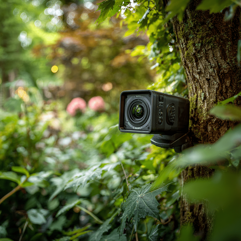 wildcamera, tuin, Levenhuk