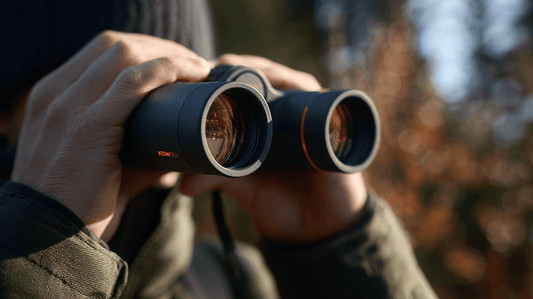 Compacte verrekijker voor natuurwaarneming