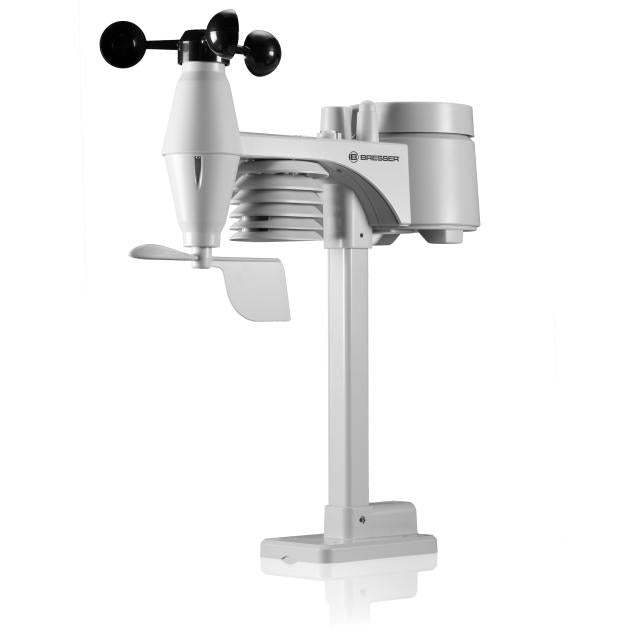 BRESSER ClimateScout 7-in-1 Draadloos Weerstation (zwart) - Weather Center