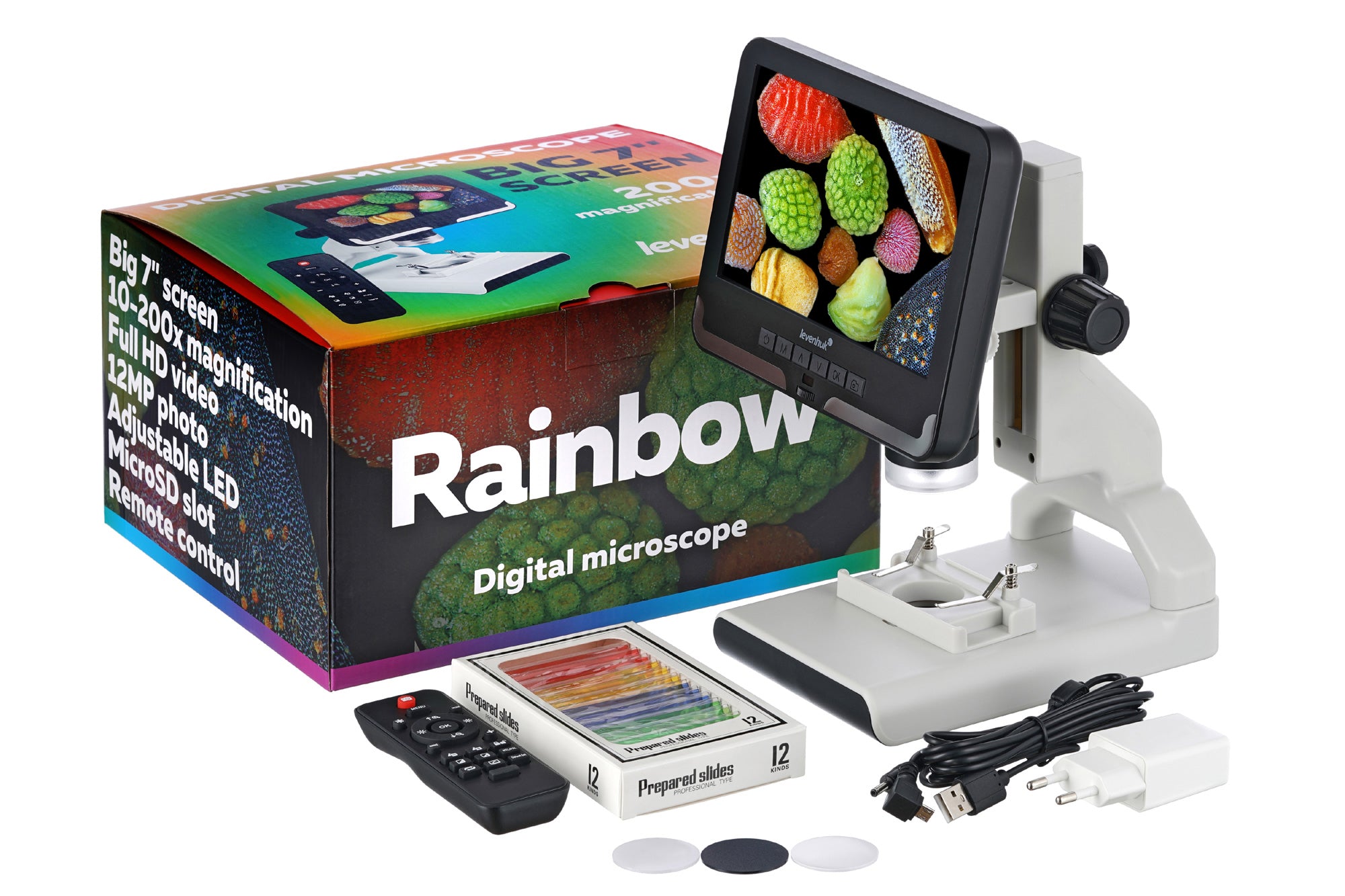 Levenhuk Rainbow DM700 LCD Digitale Microscoop