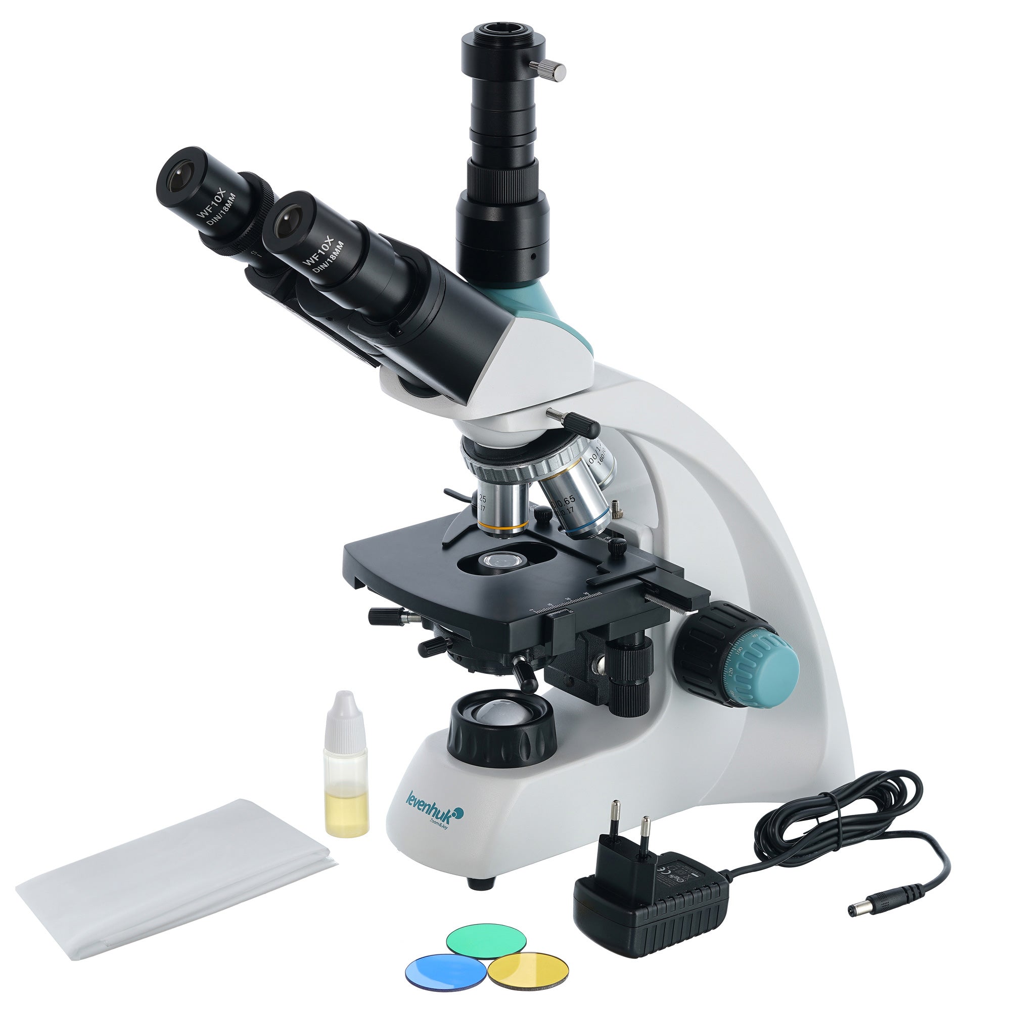 Levenhuk D400T Digitale Trinoculaire Microscoop