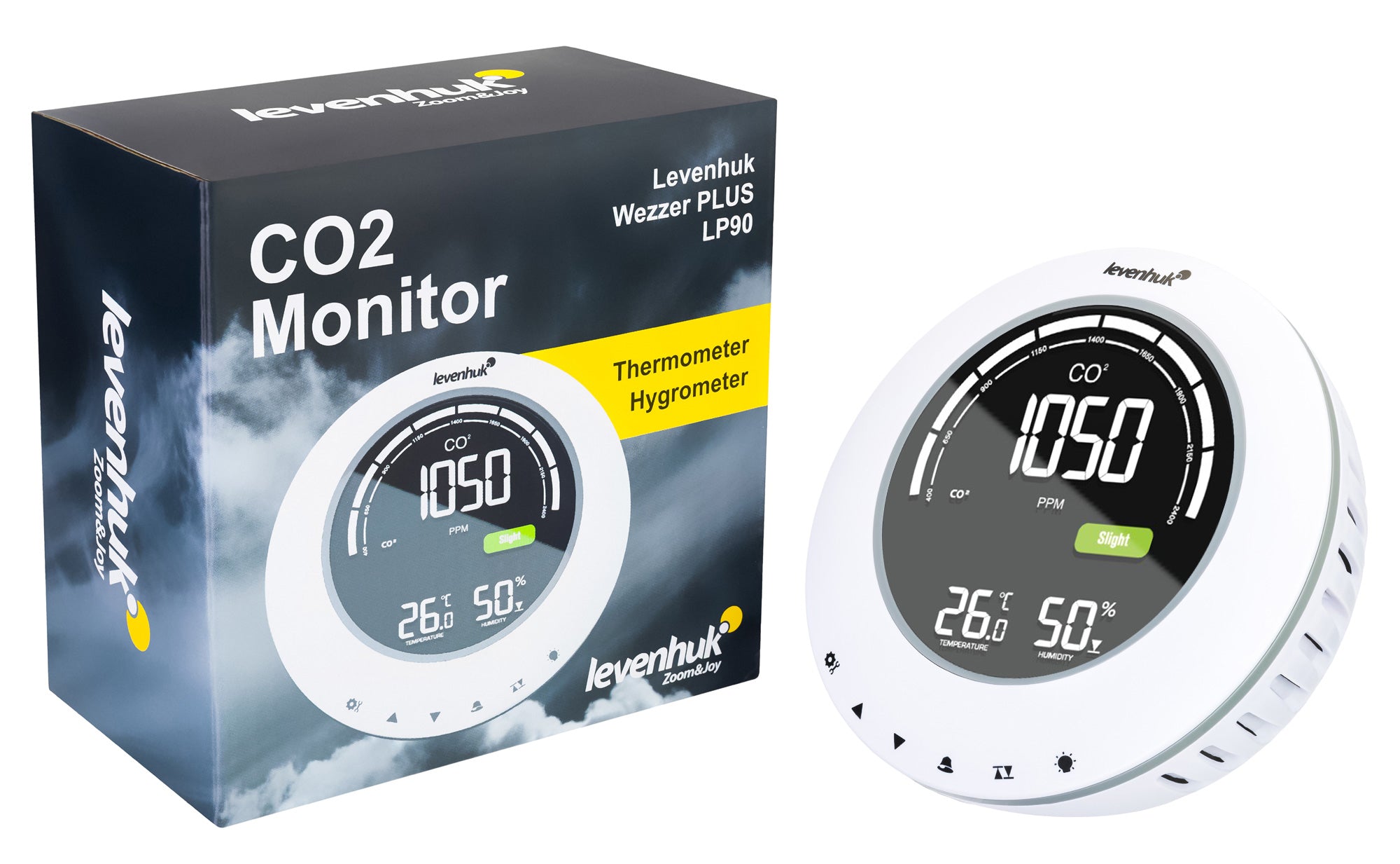 Levenhuk Wezzer PLUS LP90 CO₂-monitor