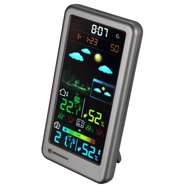 bresser-draadloos-weerstation-neomeo-v-zilver - 4007922095233