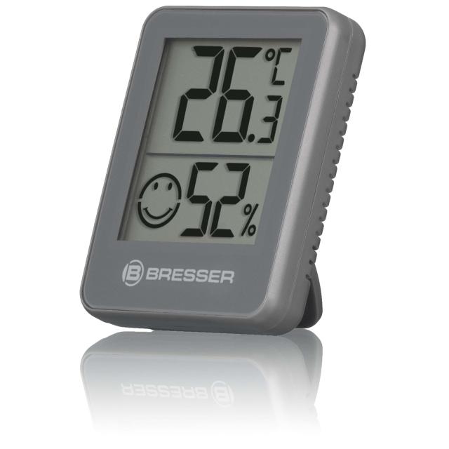 Bresser climatemp hygro indicator set van 3 thermo hygrometers grijs