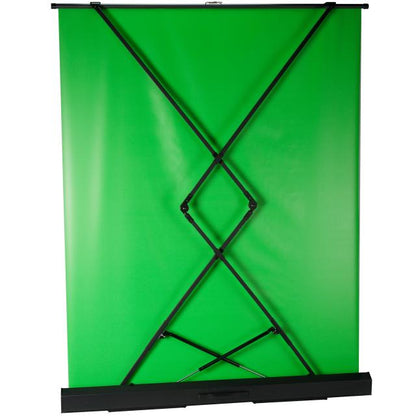 Bresser draagbaar roll up greenscreen 147 x 190 cm