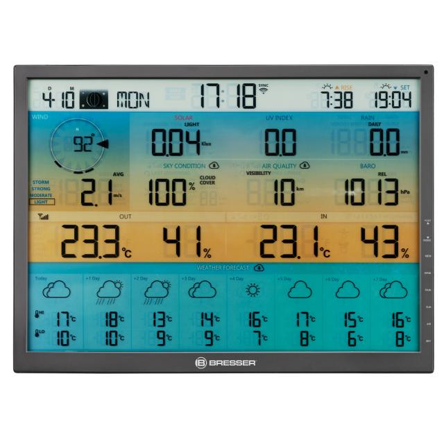 Bresser extra vervangend basisstation voor 7003230 8 daags 4cast xl wlan weerstation