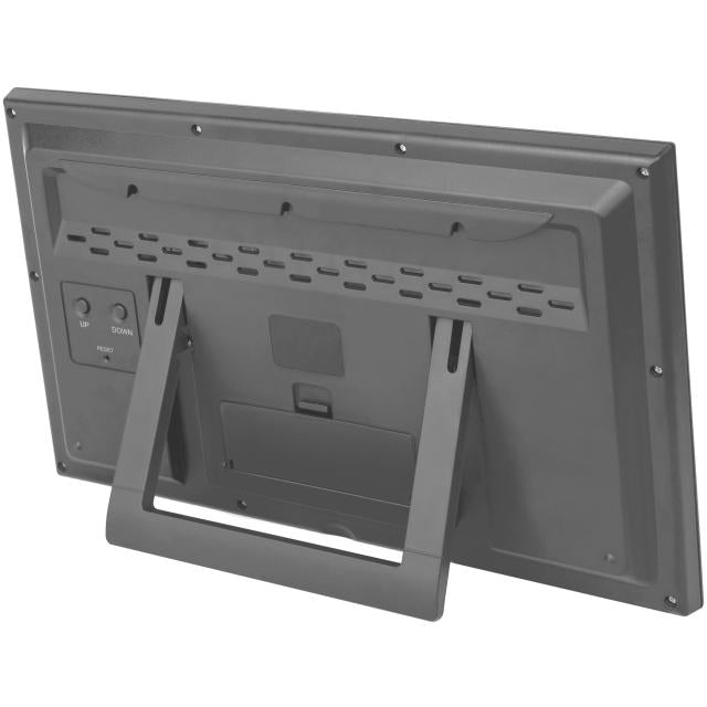 Bresser mytime jumbo lcd weer wandklok grijs