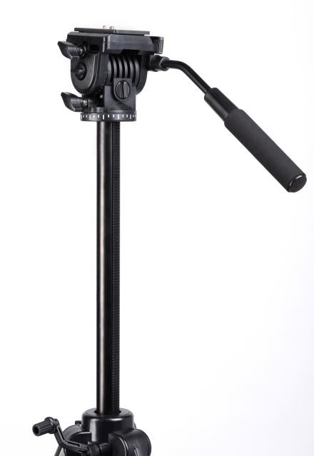 Bresser tr 688v videostatief met 2 weg kop 170cm hoog