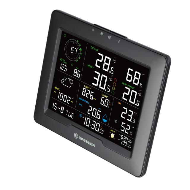 BRESSER 8-in-1-WiFi-Weerstation met Hitte-Index Sahara TB - 7003400