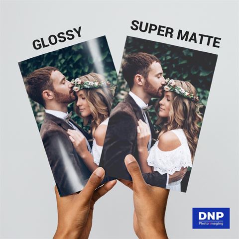 Dnp papier super matte 1 rol i 200 st