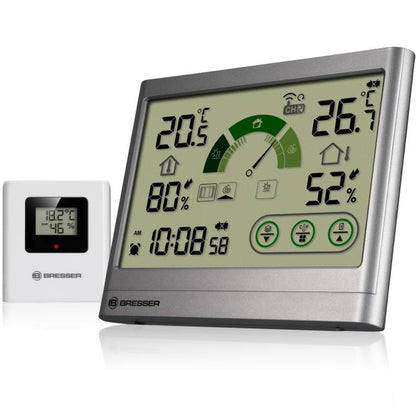 BRESSER Thermo-Hygrometer met Ventilatieaanbeveling VentAir H