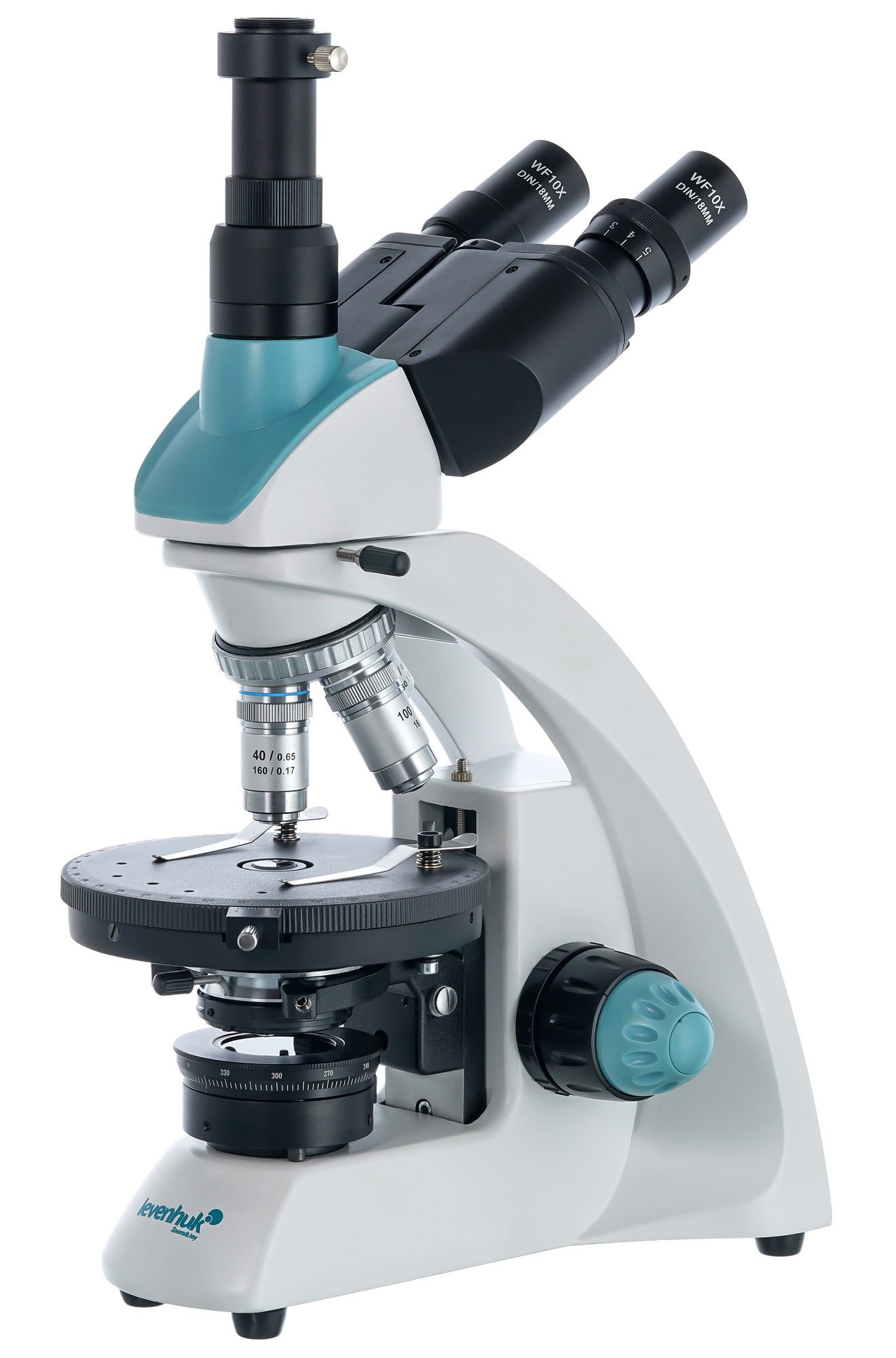 Levenhuk 500t pol trinoculaire microscoop