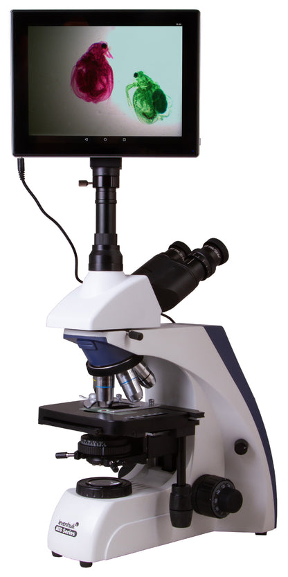 Levenhuk med d30t lcd digitale trinoculaire microscoop