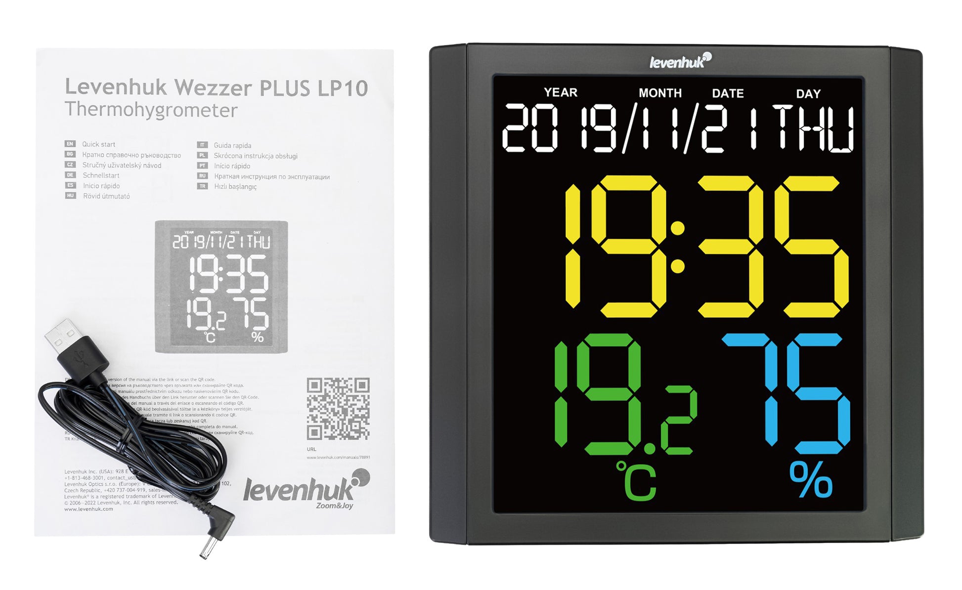 Levenhuk wezzer plus lp10 thermohygrometer