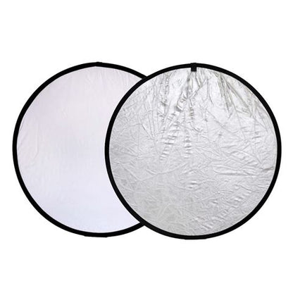 Linkstar Reflectiescherm 2 in 1 R-60SW Zilver/Wit 60 cm