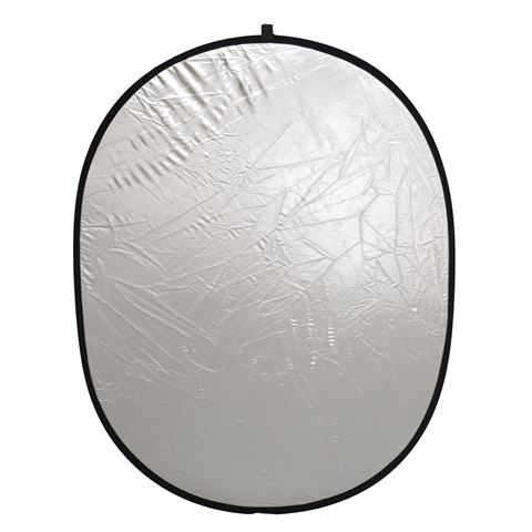 Linkstar Reflectiescherm 2 in 1 R-90120SW Zilver/Wit 90x120 cm