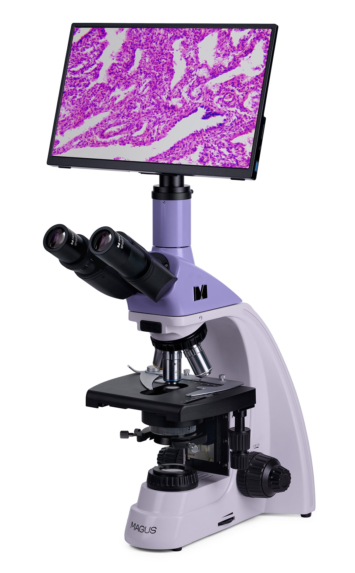 Magus bio d250t lcd digitale biologische microscoop