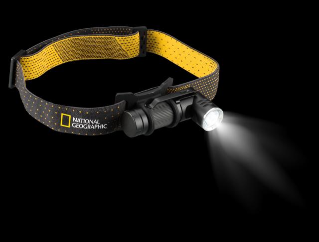 National geographic iluminos led zaklantaarn met hoofdband 450