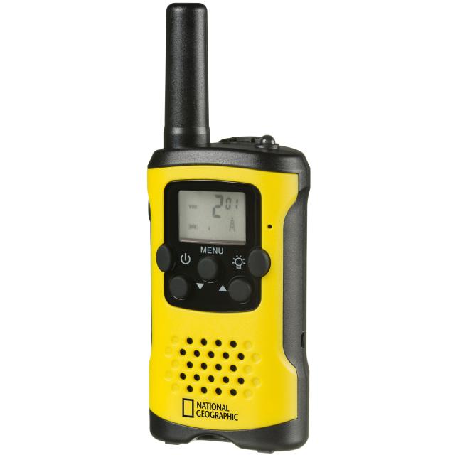 National geographic walkietalkies met groot bereik tot 6 km en handsfreefunctie