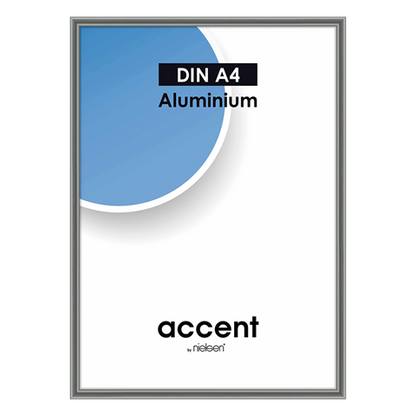 Nielsen Fotolijst 52125 Accent Staalgrijs 21x29,7 cm