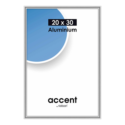 Nielsen Fotolijst 53523 Accent Glanzend Zilver 20x30 cm