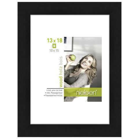 Nielsen Fotolijst 8988001 Apollon Zwart 13x18 / 10x15 cm