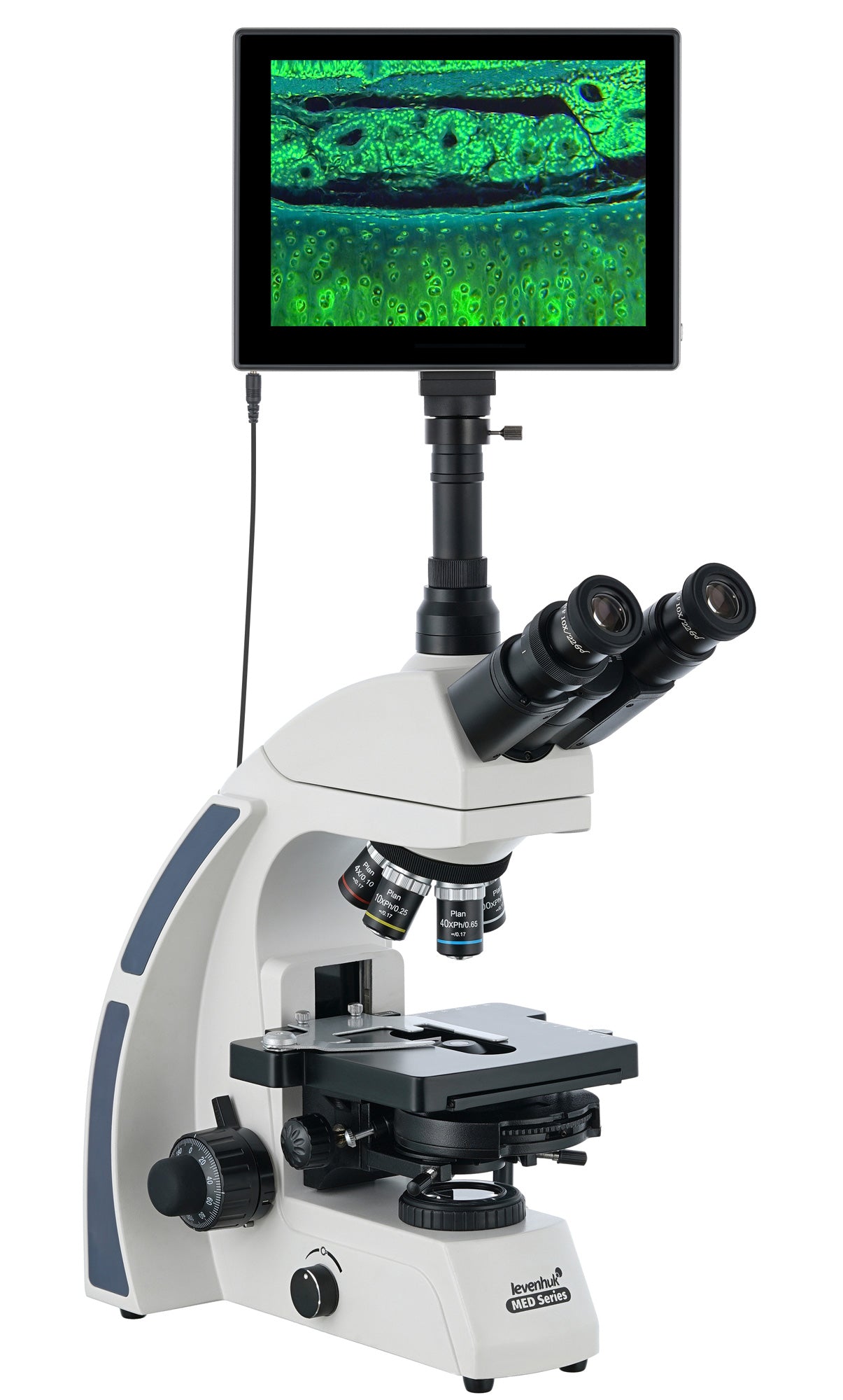 Levenhuk MED D45T LCD Digitale Trinoculaire Microscoop