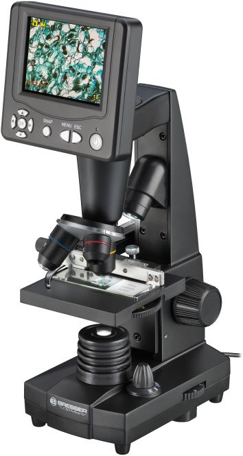 BRESSER LCD Microscoop 3,5 inch 50x - 500x (2000x Digitaal) 5 MP