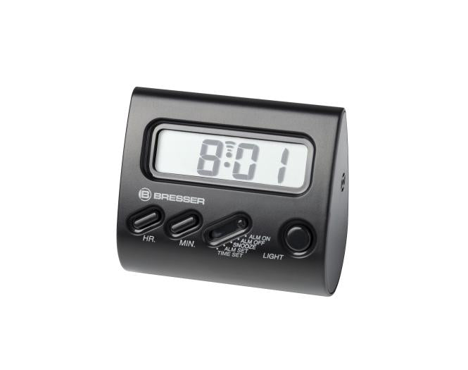 BRESSER wekker Yo-Yo met lcd-scherm (zwart)