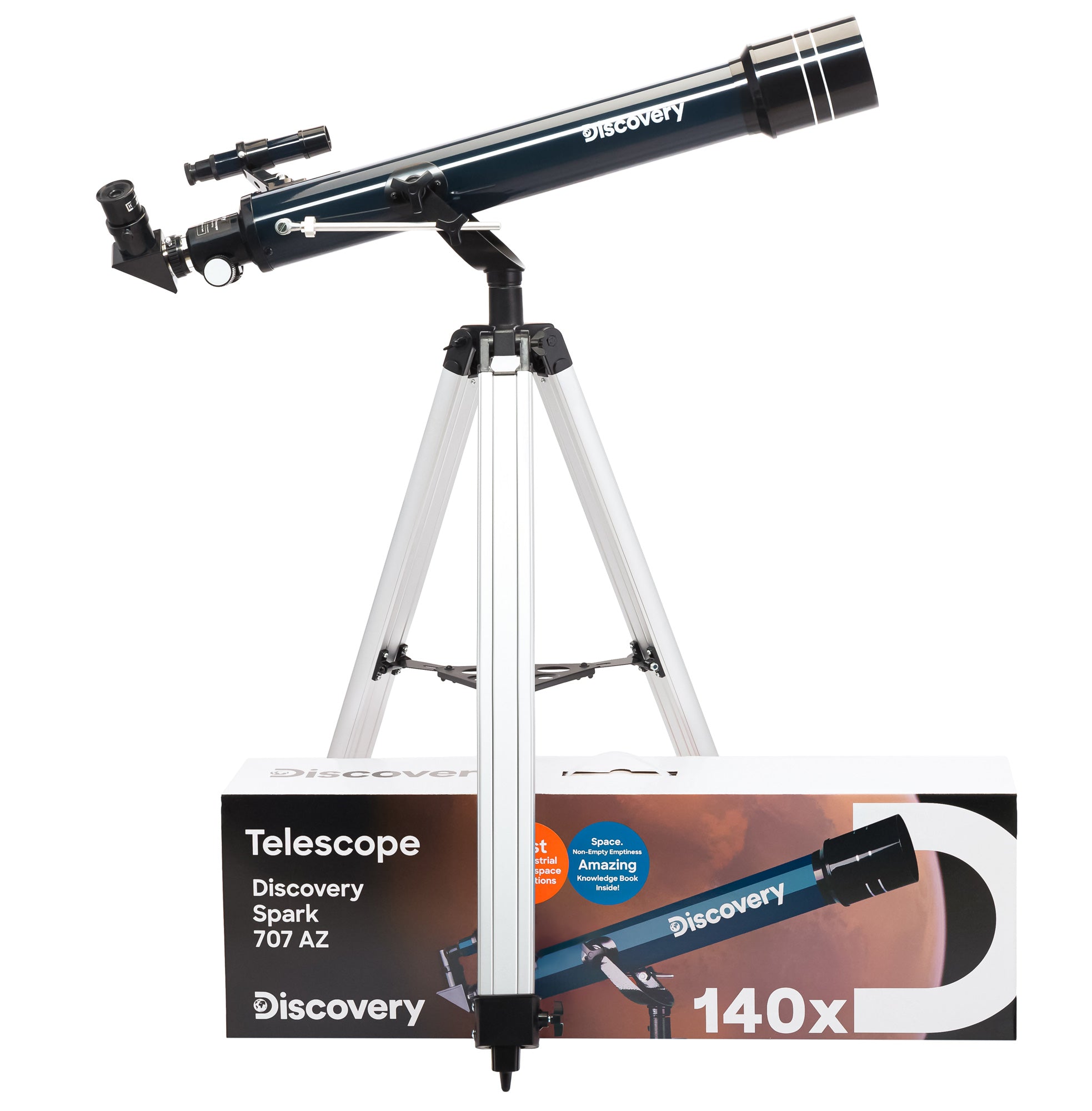 Levenhuk Discovery Spark 707 AZ Telescoop met boek