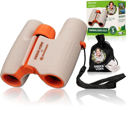 Freek Vonk x BRESSER Kinderverrekijker 6x21 (beige)