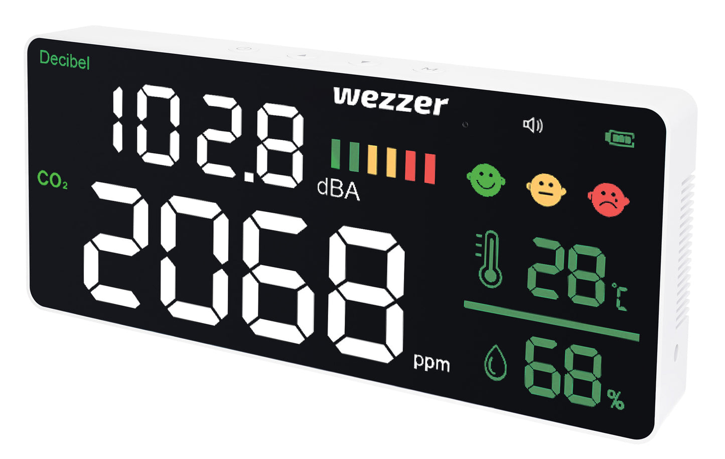 Levenhuk Wezzer Air PRO CN20 Luchtkwaliteit Geluidsmeter