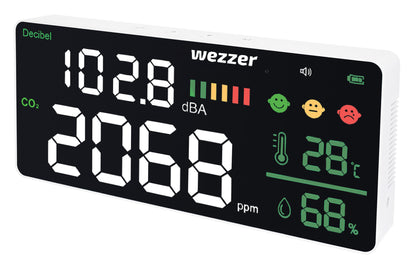 Levenhuk Wezzer Air PRO CN20 Luchtkwaliteit Geluidsmeter