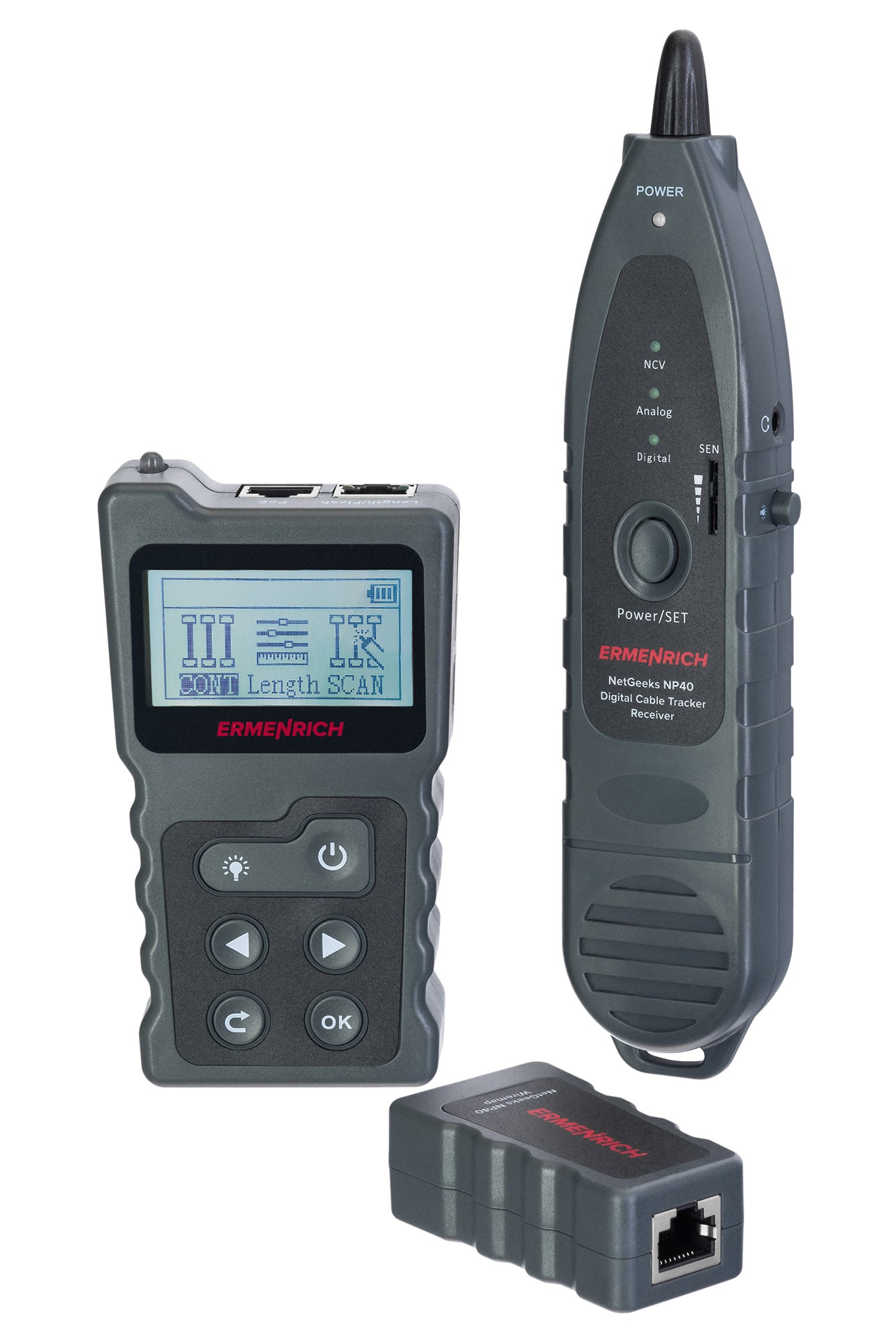 Ermenrich NetGeeks NP40 Digitale Kabeltracker