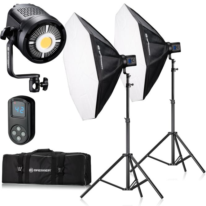 Bresser BR-80SL COB LED 80W dubbele kit