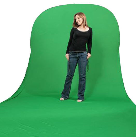 BRESSER BR-TR11 Chromakey groen Achtergrondscherm met Sleep 180x240+240cm