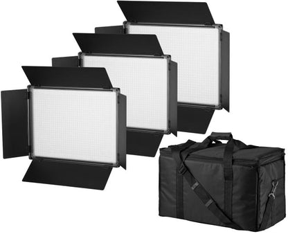 BRESSER SH-1200 LED-gebiedsverlichting set van 3