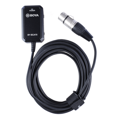 Boya audio adapter by bca70 xlr microfoon naar smartphone full