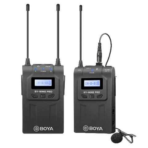 Boya uhf duo lavalier microfoon draadloos by wm8 pro k1 full 15