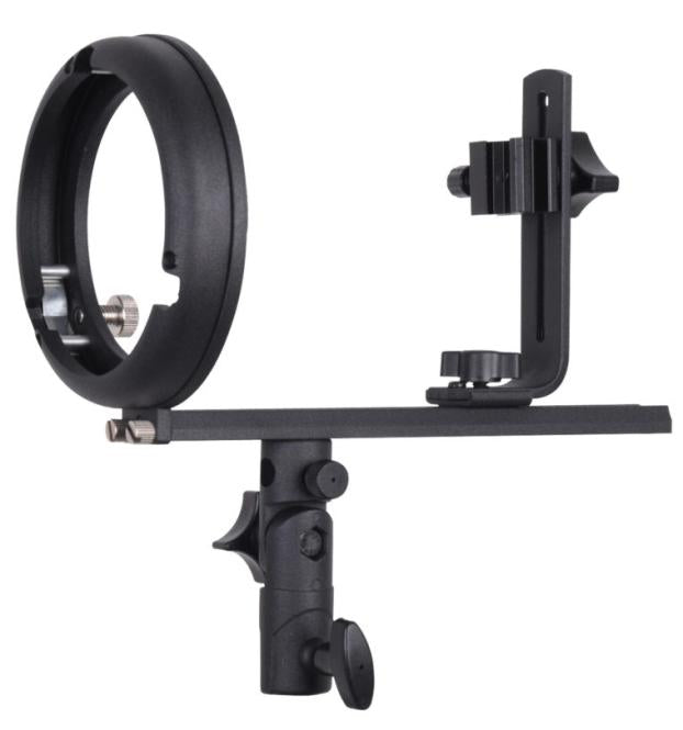 BRESSER BR-TS14 Camera Flitser Houder en S-Bajonet Adapter