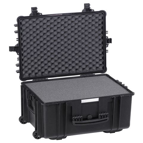 Explorer cases 5833 koffer zwart met plukschuim full