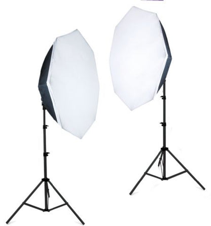 Falcon eyes productfoto set met 120x120x120 opnametent en verlichting 2200w full