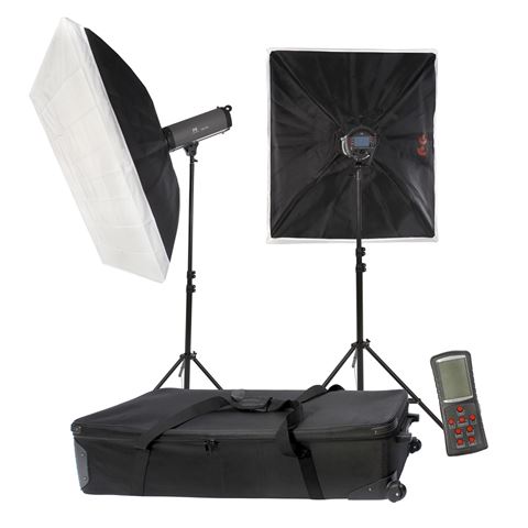 Falcon eyes studioflitsset tfk 2600l met lcd scherm full