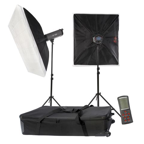 Falcon eyes studioflitsset tfk 2900l met lcd scherm full